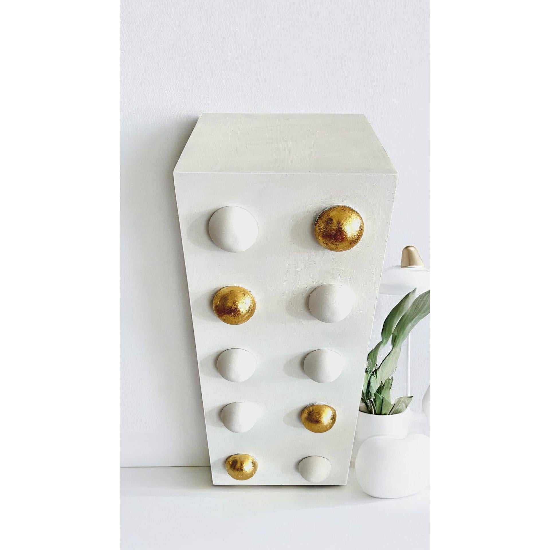 Gold Detay Ahşap Sehpa