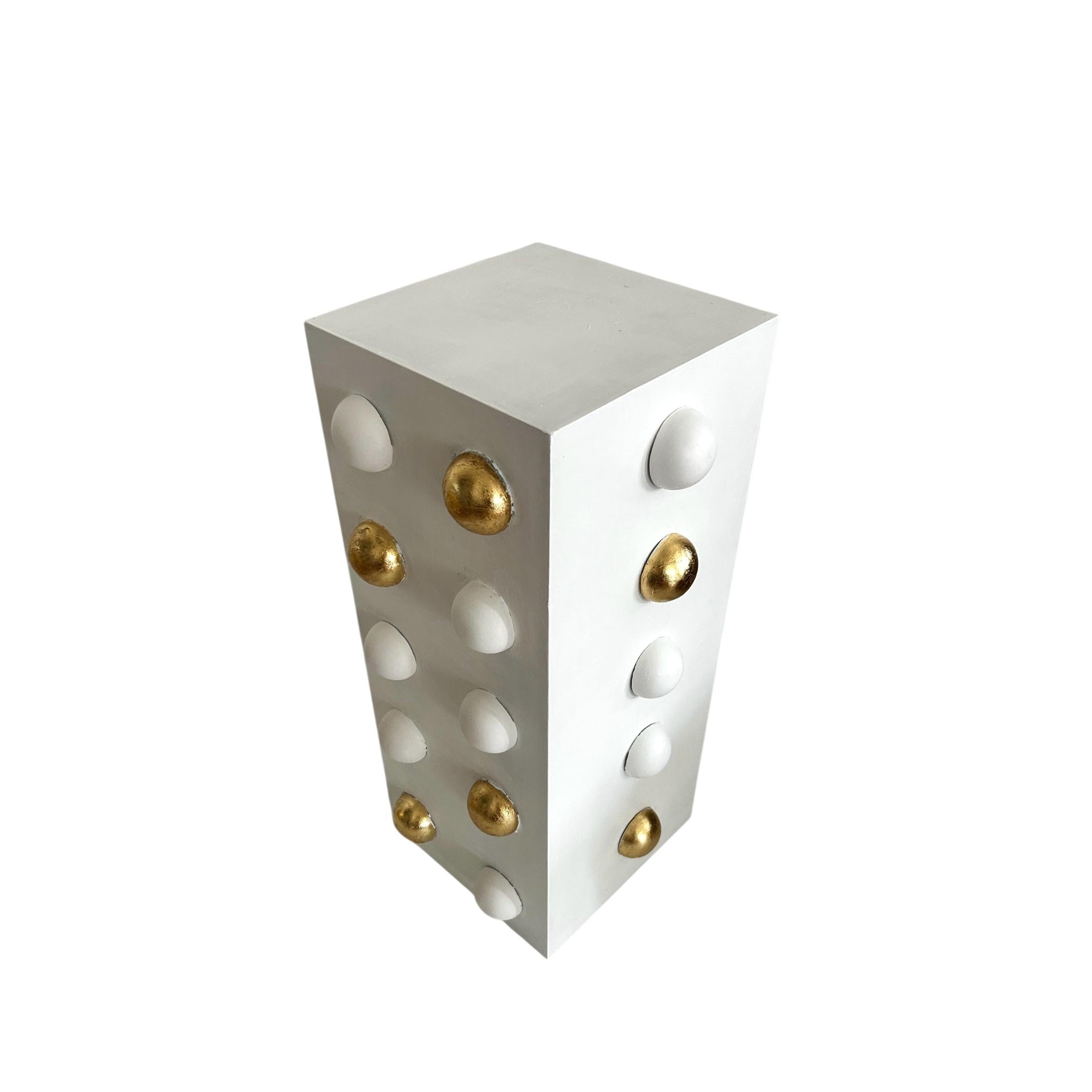 Gold Detay Ahşap Sehpa