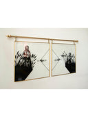 Gravür Detaylı ''Hubb'' Çerçeve Artwork
