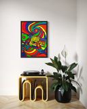 Groove N Flow Tablo | 50x70 Cm