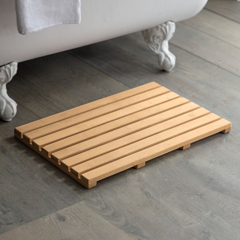 Grove El Yapımı Ahşap Duş Paspası