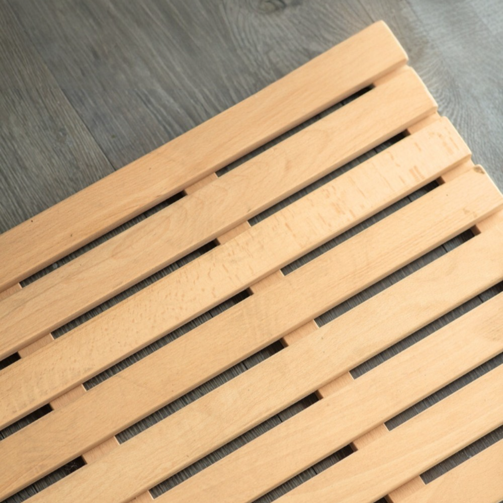 Grove El Yapımı Ahşap Duş Paspası