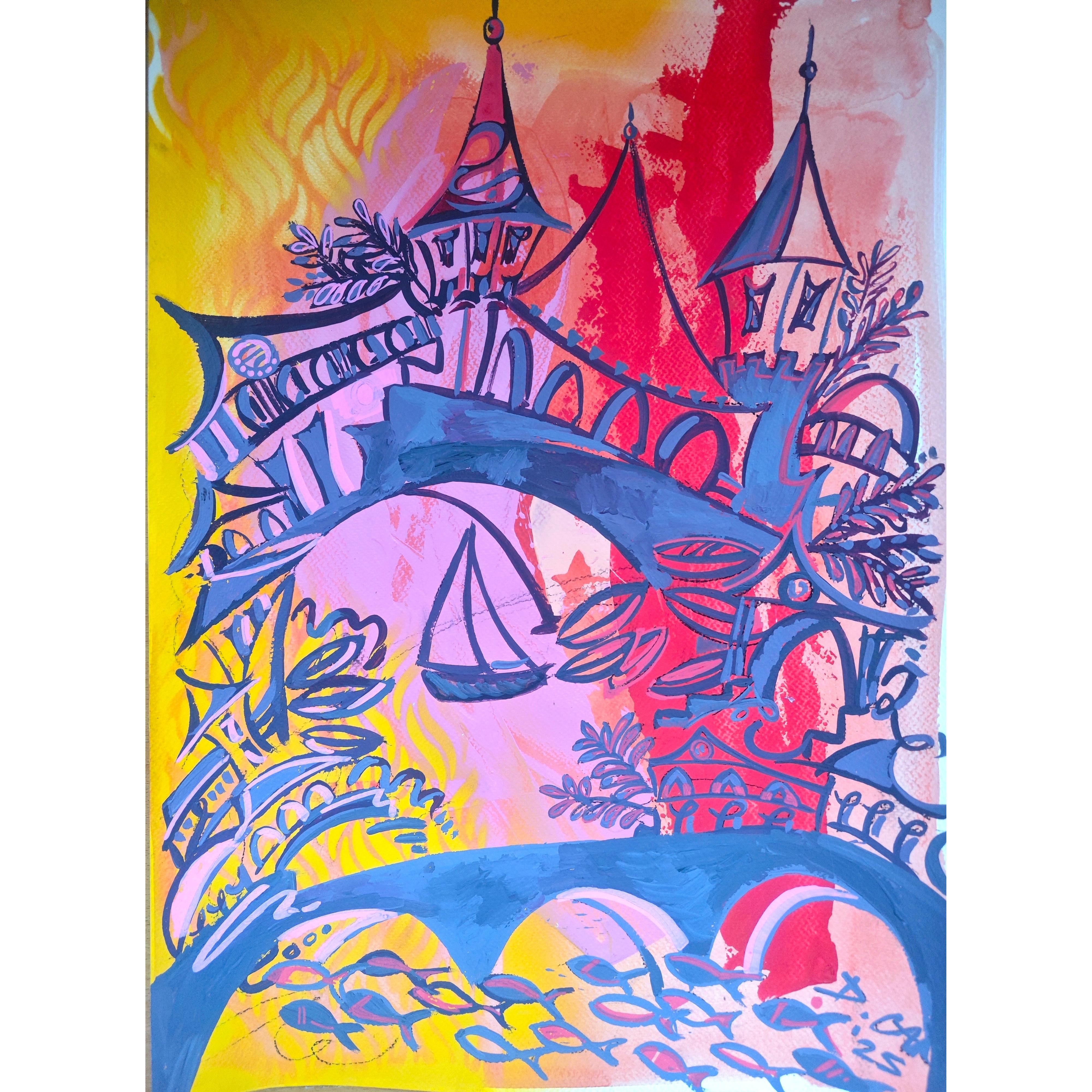 “Güneşin Altında İstanbul” Tablo