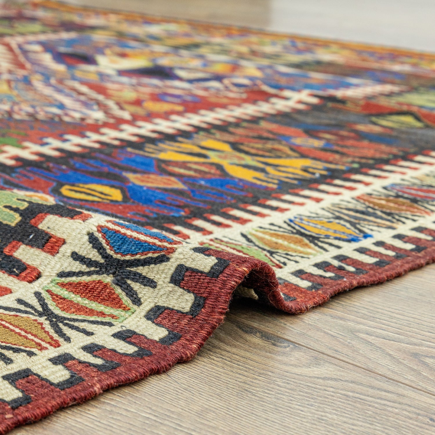 Güre El Dokuma Yün Nuzumla Kilim 138X189 Cm
