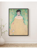 Gustav Klimt - Amalie Zuckerkandl Fine Art Baskı
