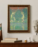 Gustav Klimt - Kammer Şatosu Attersee Fine Art Baskı