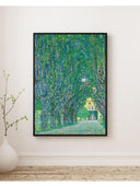 Gustav Klimt - Kammer Şatosu’Na Giden Ağaçlı Yol Fine Art Baskı