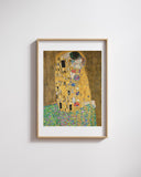 Gustav Klimt - Öpücük - Aşıklar Fine Art Baskı