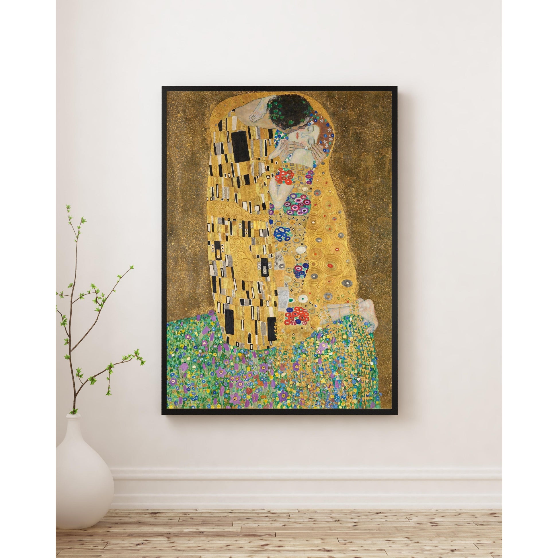 Gustav Klimt - Öpücük Fine Art Baskı