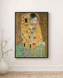 Gustav Klimt - Öpücük - Aşıklar poster