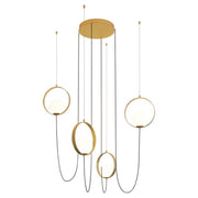 Halo Gold Opal Sarkıt Avize