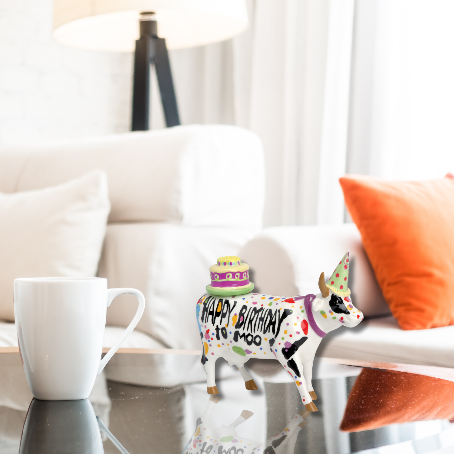 Happy Birthday To Moo! - El Yapımı İnek Figürü