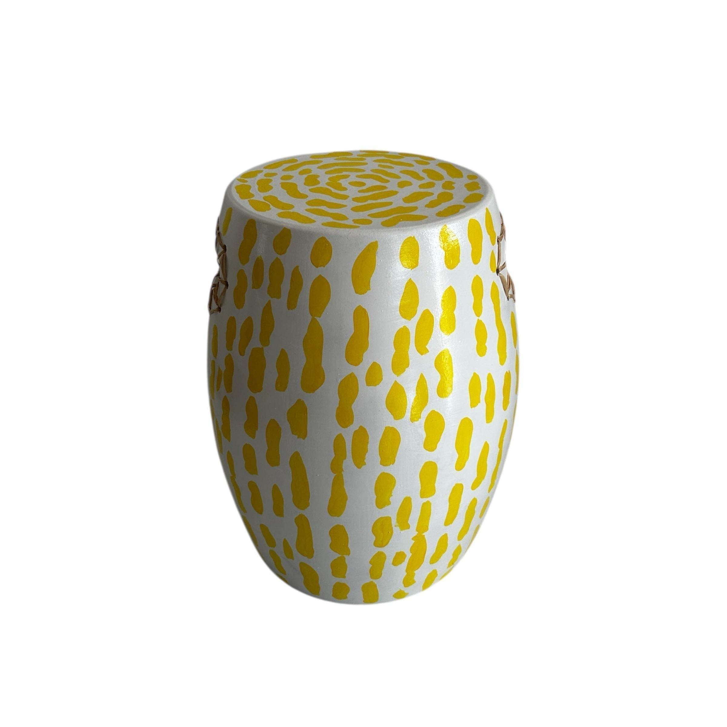 Hasır Detay Dori Seramik Sehpa