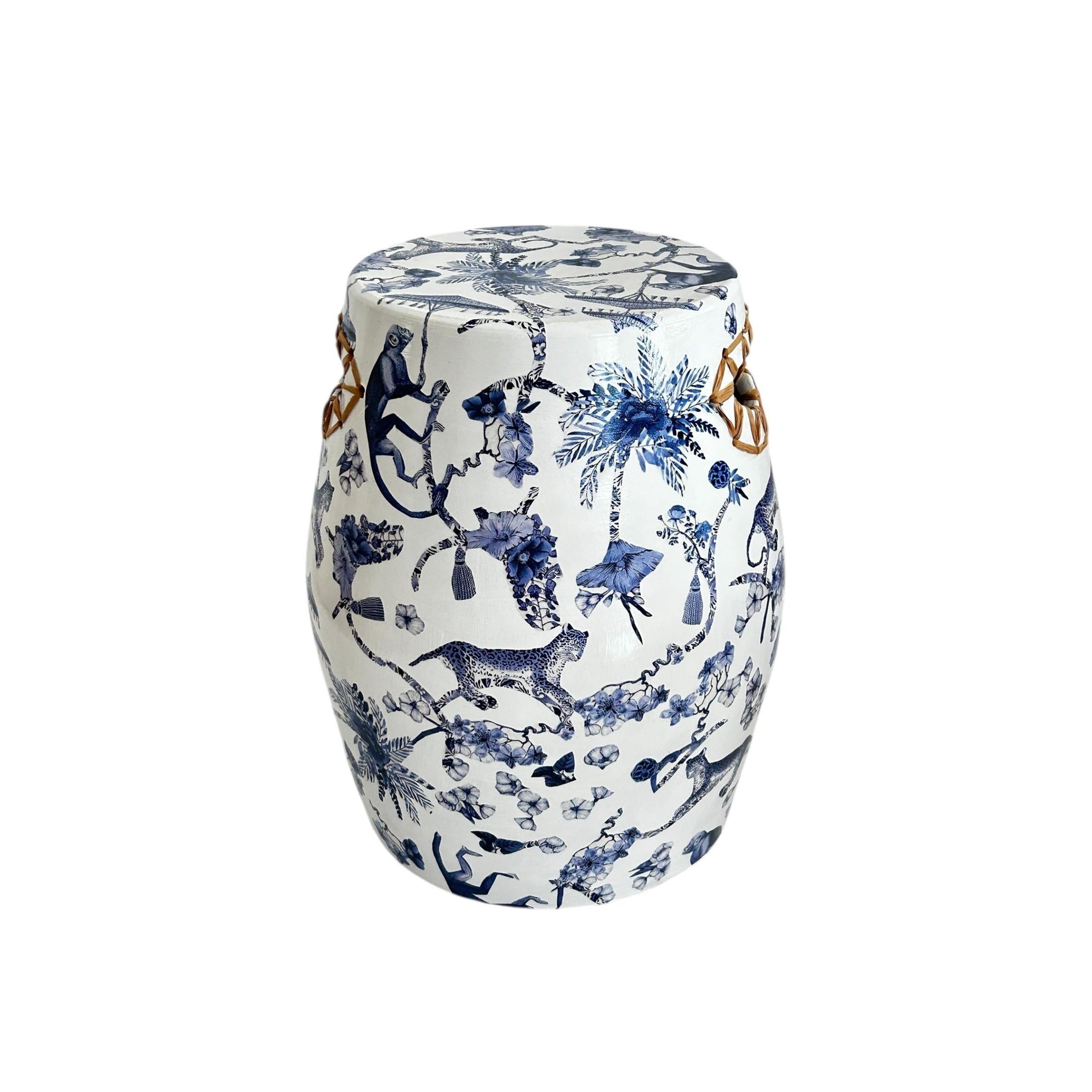 Hasır Detay Money Seramik Sehpa