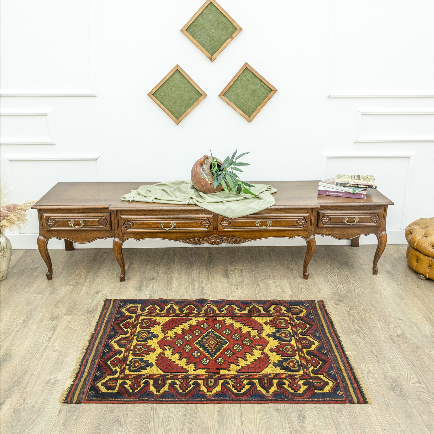 Hattuşa El Dokuma Sumak Halı 82x132 Cm