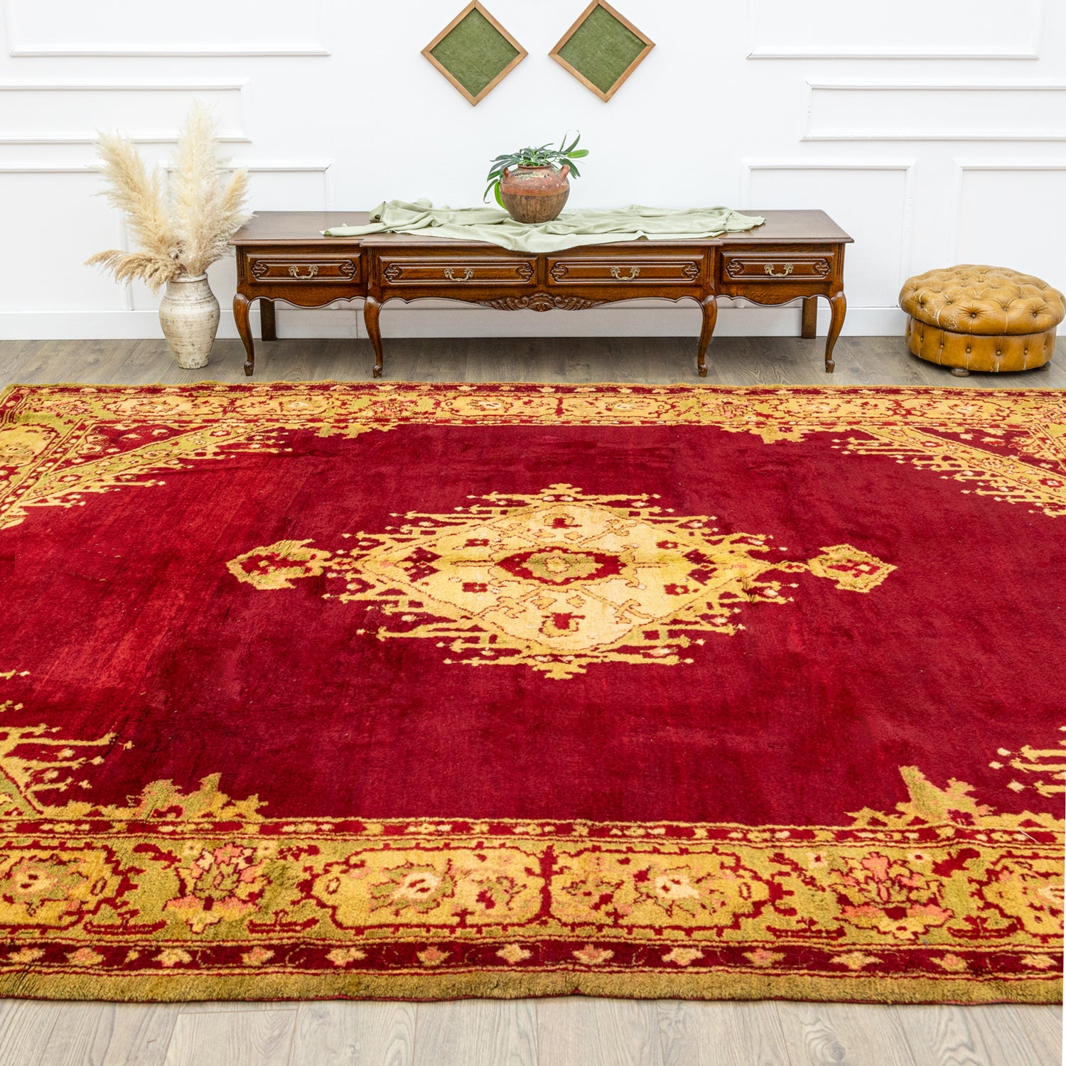 Hazar El Dokuma Antika Saray Halısı 312X403 Cm