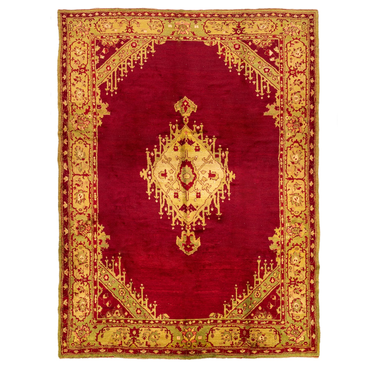 Hazar El Dokuma Antika Saray Halısı 312X403 Cm