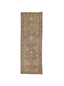 Hazra Geometrik Tasarımlı Cicim Kilim 153X433 Cm