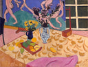 Henri Matisse - Dans Panolu Natürmort Fine Art Baskı