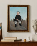 Henri Rousseau - Kayaların Üzerindeki Çocuk Fine Art Baskı