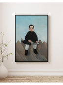 Henri Rousseau - Kayaların Üzerindeki Çocuk Fine Art Baskı