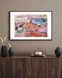 Henri Matisse - Collioure Manzarası Çerçeve