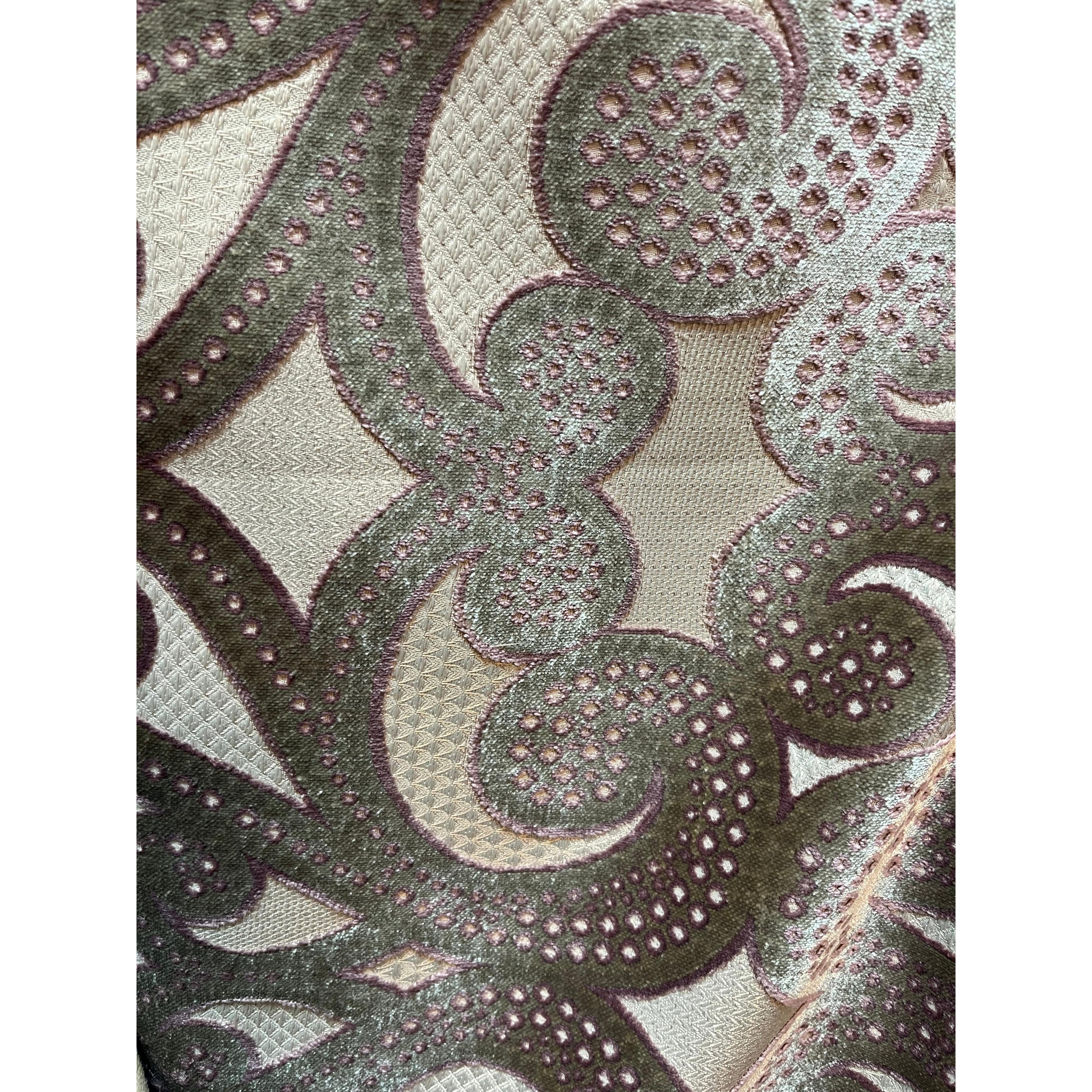 Hera, Desenli Kadife Çift Taraflı Kırlent Kılıfı