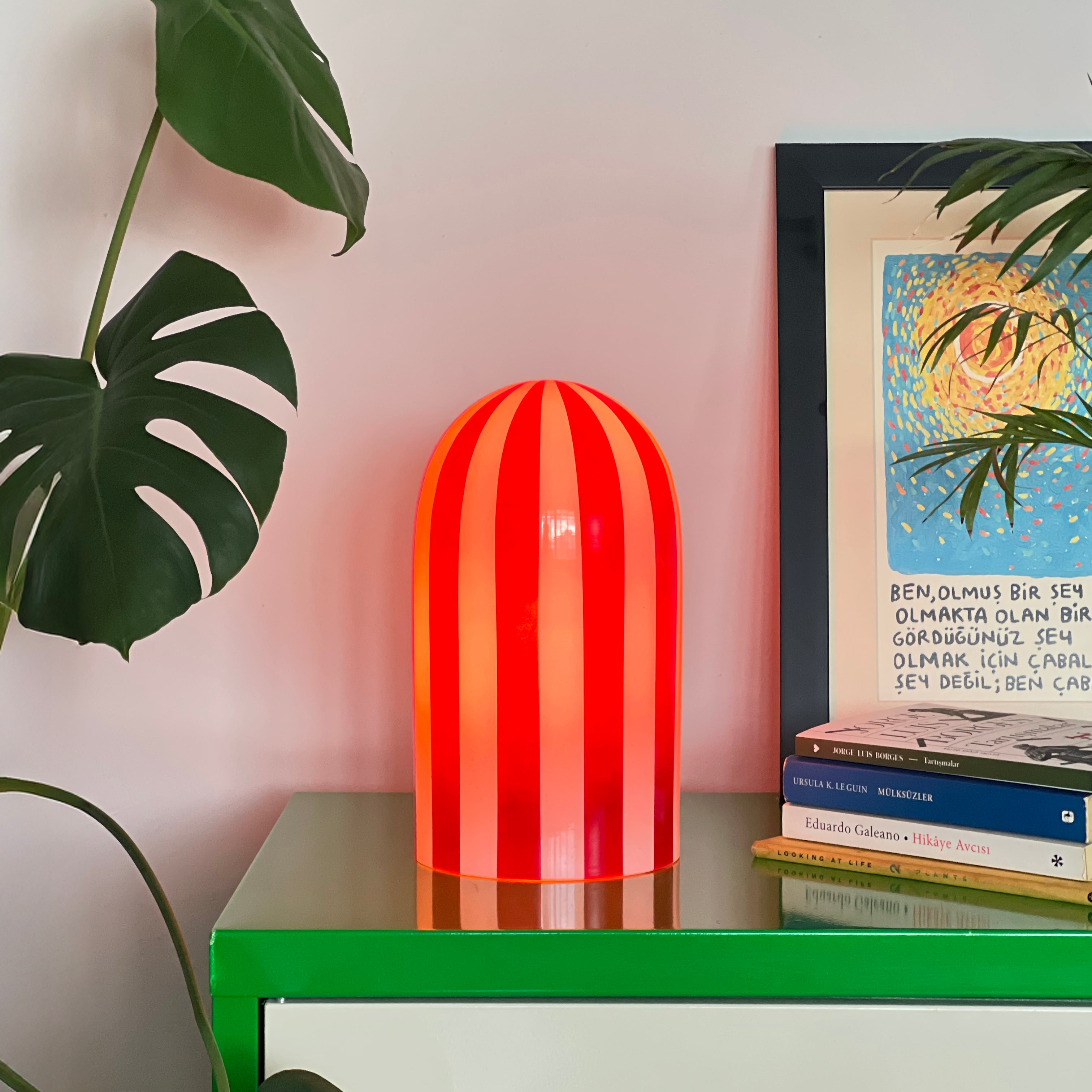 Hola Kırmızı Masa Lambası