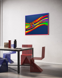 Hold The Flow Tablo | 80x100 Cm