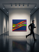 Hold The Flow Tablo | 80x100 Cm