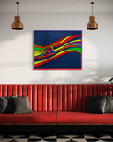 Hold The Flow Tablo | 80x100 Cm