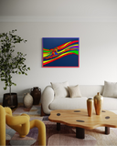 Hold The Flow Tablo | 80x100 Cm