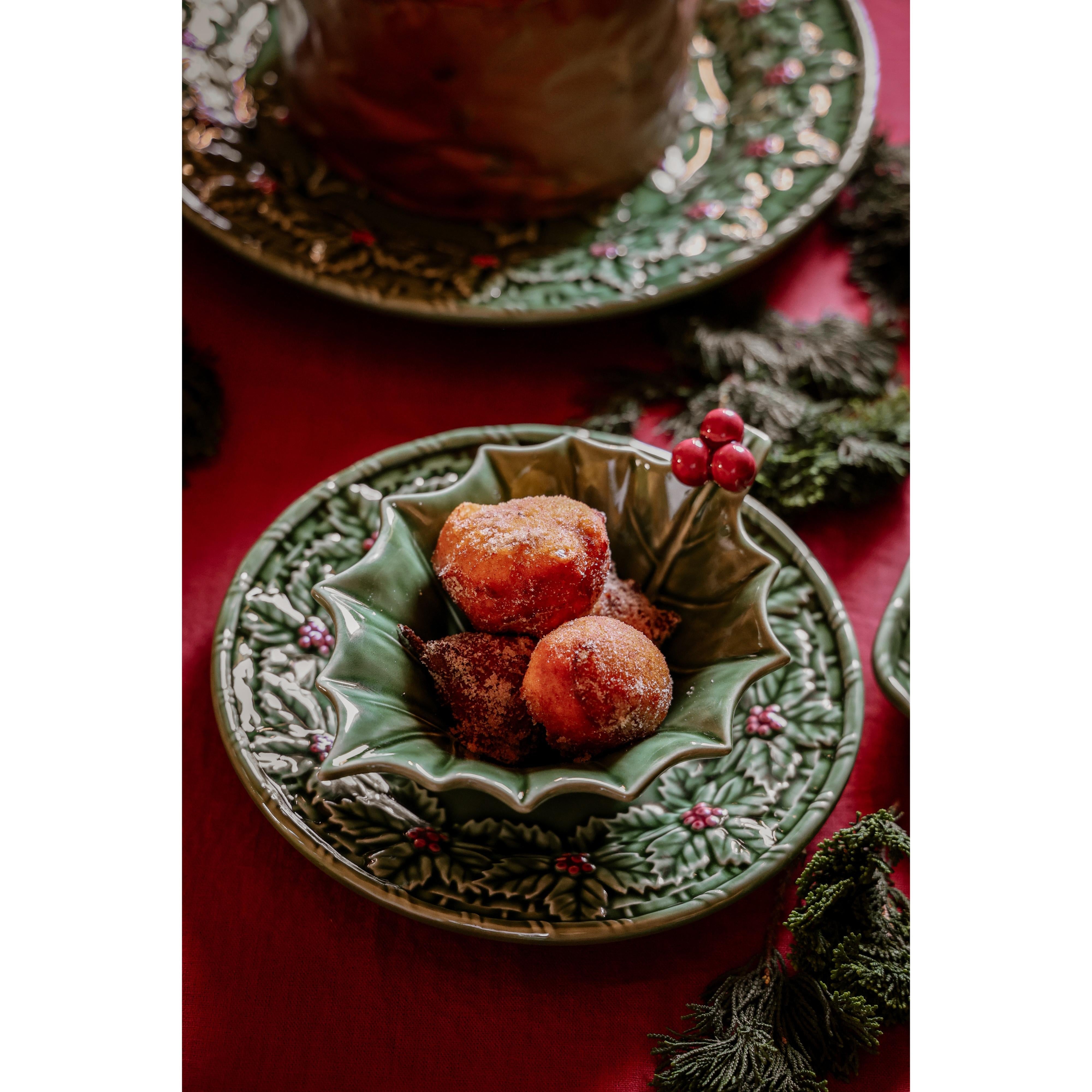 Holly Yeşil Seramik Servis Kasesi