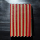 Pinstripe Cubic Deri Defter