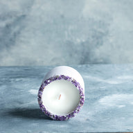 Lavender Taşlı - Küçük Mum (150 G)