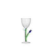 Flower Stem Glass Cup No:5