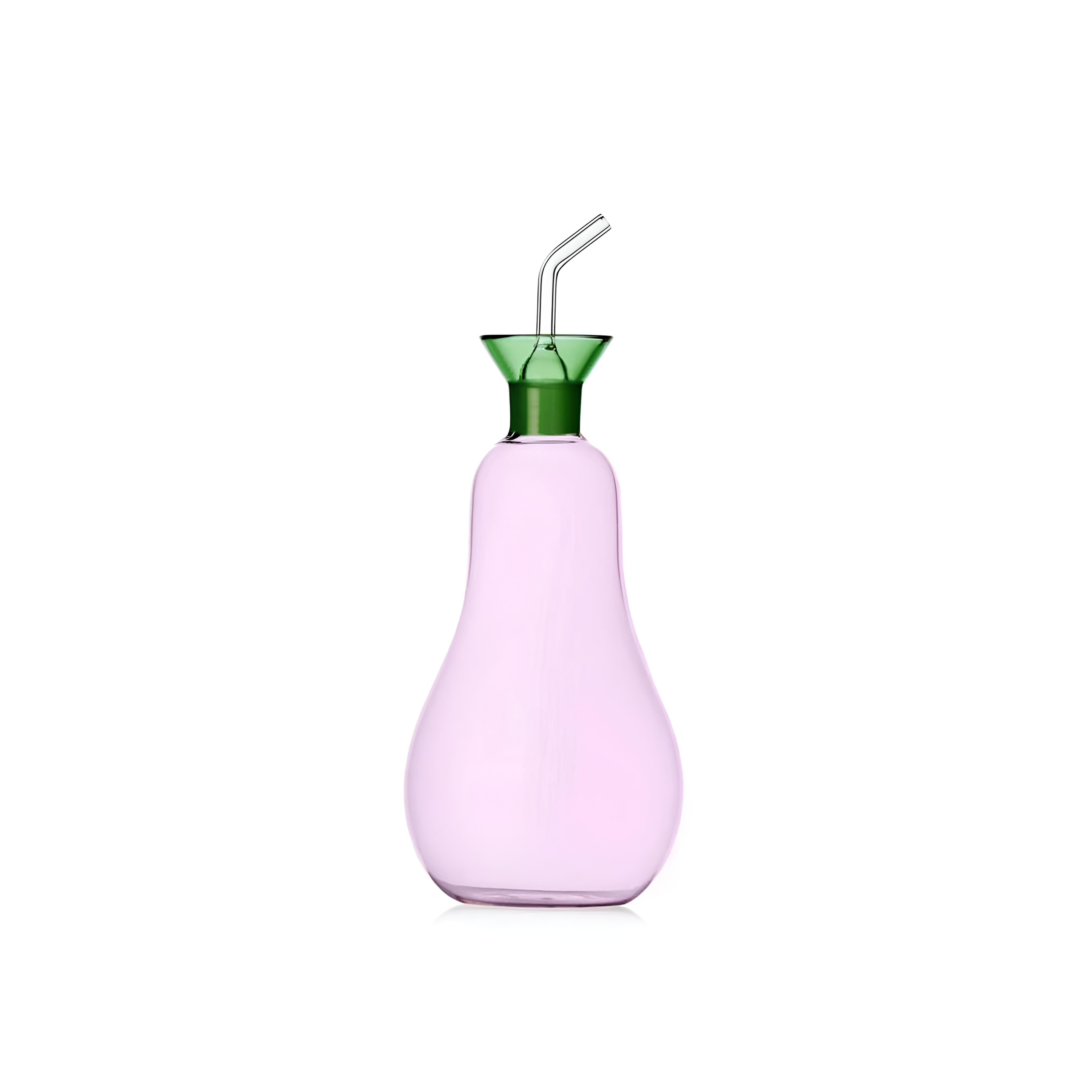 Patlıcan Şeklinde Cam Yağ Şişesi