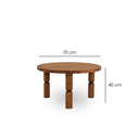 İda Masif Sehpa / 70 cm