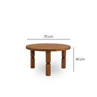 İda Masif Sehpa / 70 cm