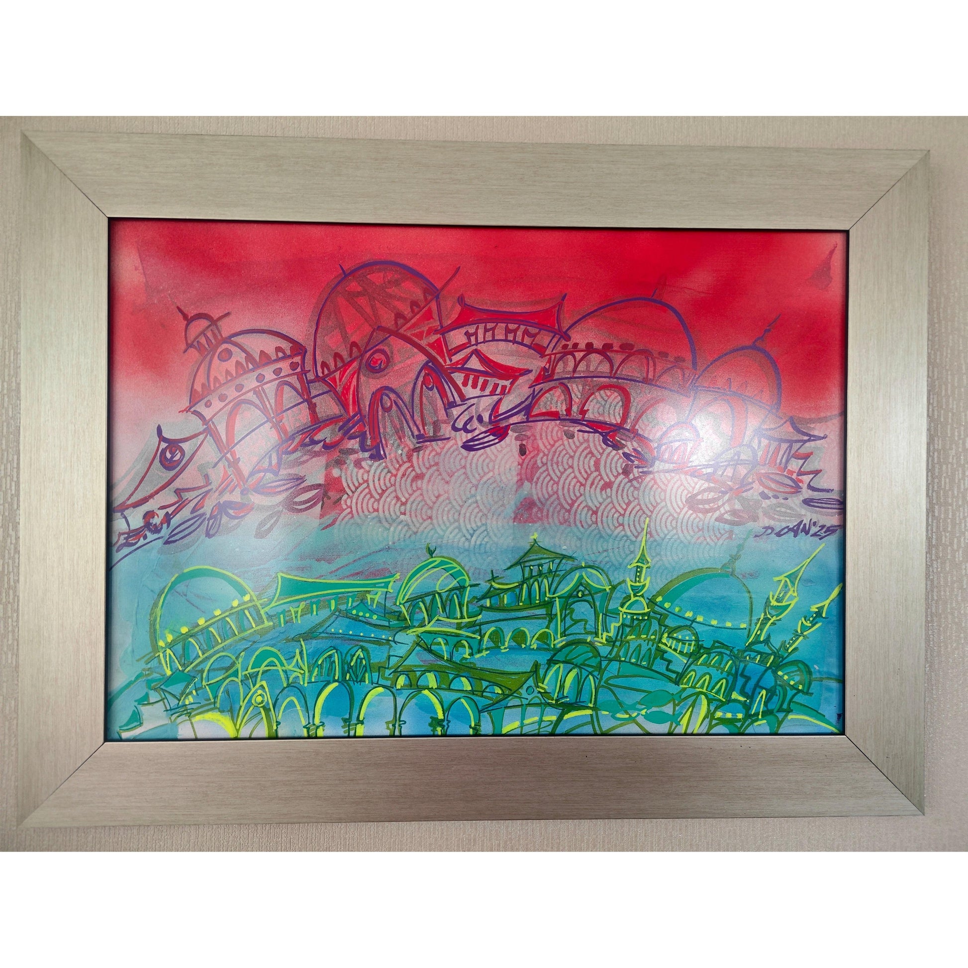 “İki Zamanlı İstanbul” Tablo