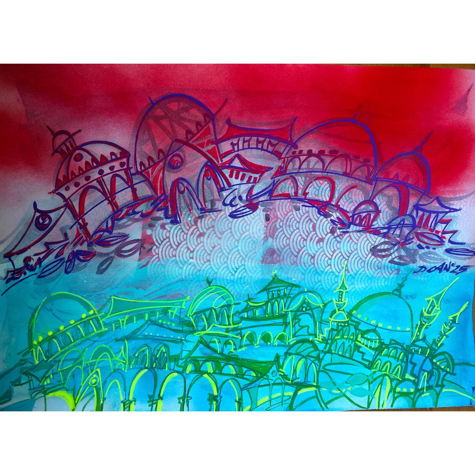 “İki Zamanlı İstanbul” Tablo