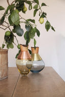 India S1 Stacking Vessel - Smoke Brass Vazo