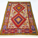 İpek Ve Yünden El Dokuma İran Sumak Kilim 117x200 Cm
