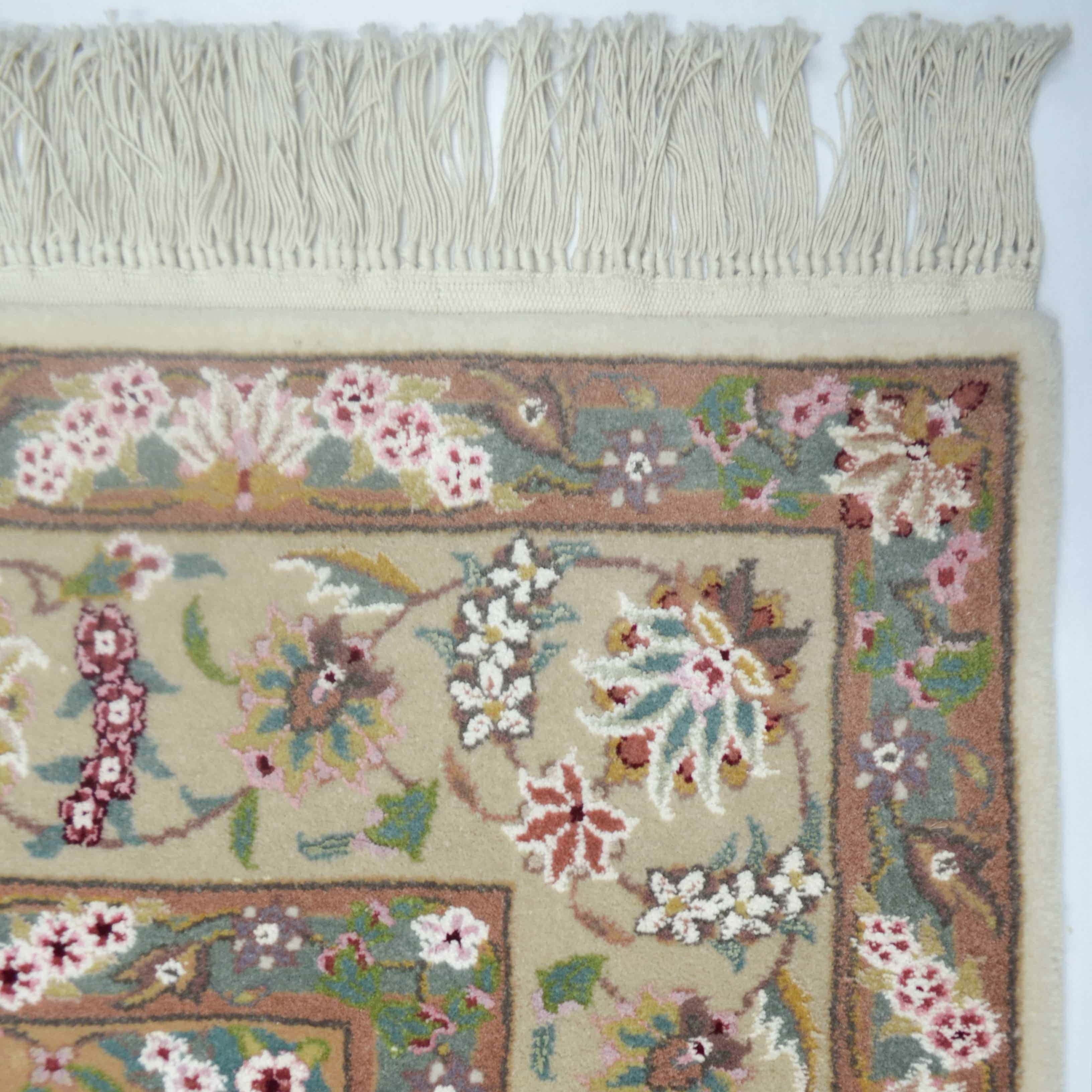 İpekli İran İsfahan Halısı