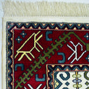 İpekten El Dokuma Kafkas Halısı 203x305 Cm (6.19 M²)