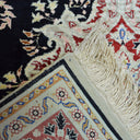 İpekten El Dokuma Madalyonlu Model Kayseri Halısı 80x116 Cm