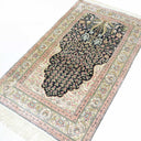 İpekten El Dokuma Mihraplı Namazlık Kayseri Halısı 74x125 Cm