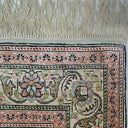 İpekten El Dokuma Mihraplı Namazlık Kayseri Halısı 74x125 Cm