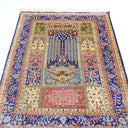 İpekten El Dokuma Namazlık Kayseri Halısı 78x116 Cm