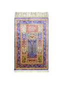 İpekten El Dokuma Namazlık Kayseri Halısı 78x116 Cm